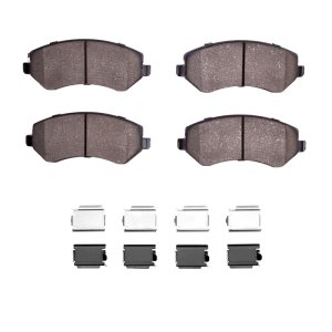 Chrysler Town & Country Brake Pads - Front - R1 Concepts - Ceramic - `01-`07